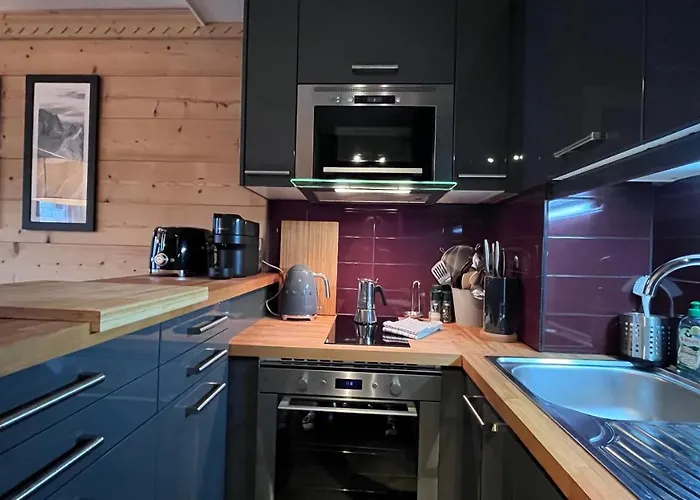 Le 41 Du Lyret - Type Pour Deux Avec Vue Sur Les Aiguilles Dans Centre Apartman *