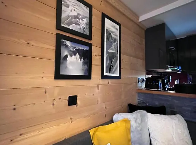 Le 41 Du Lyret - Type Pour Deux Avec Vue Sur Les Aiguilles Dans Centre 公寓