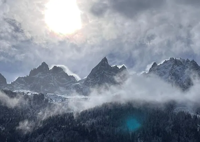 Le 41 Du Lyret - Type Pour Deux Avec Vue Sur Les Aiguilles Dans Centre 公寓