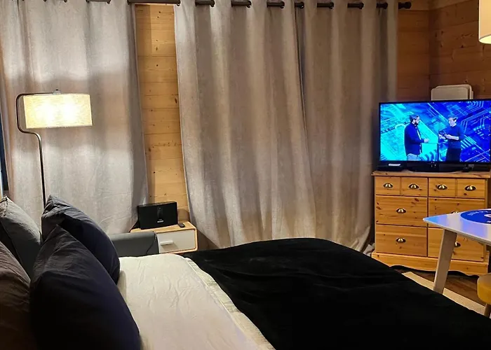 Le 41 Du Lyret - Type Pour Deux Avec Vue Sur Les Aiguilles Dans Centre Apartman Chamonix