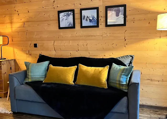 Apartman Le 41 Du Lyret - Type Pour Deux Avec Vue Sur Les Aiguilles Dans Centre Chamonix