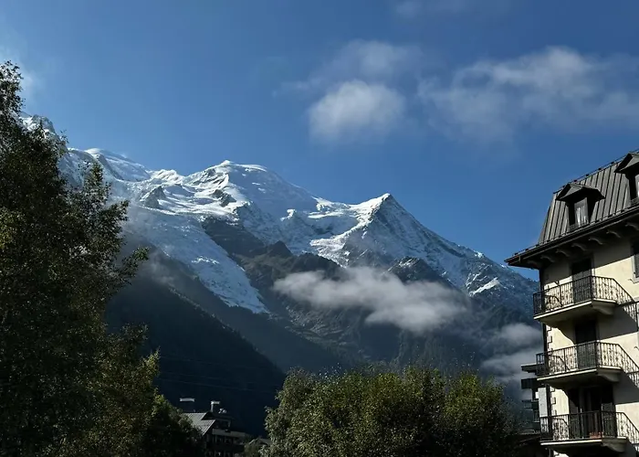 Apartman Le 41 Du Lyret - Type Pour Deux Avec Vue Sur Les Aiguilles Dans Centre Chamonix